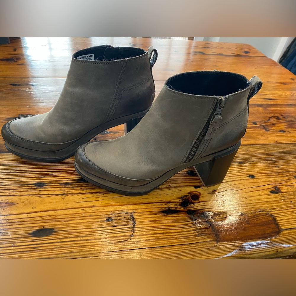 Sorel Blake Bootie Quarry Gray Size 11 NL3302-245 Waterproof EUC